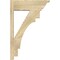 Ekena Millwork Merced Rough Sawn Traditional Outlooker, Douglas Fir, 8"W x 24"D x 36"H OUT08X24X36MRC01RDF - alternate 3
